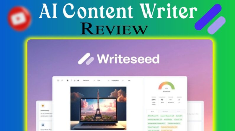 AI Content Writer --  Writeseed    |   Review   2024 |  Gammrz